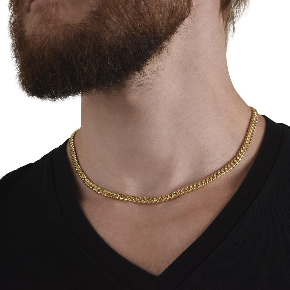 Genuine Cuban Link Chain - Silver or Gold