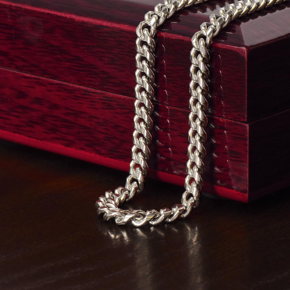 Genuine Cuban Link Chain - Silver or Gold